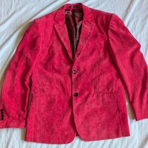 Inserch Limited Edition 2 Button Velvet Blazer Size Large